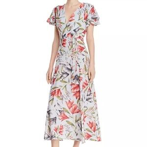French Connection Cadencia Cari Floral Maxi Dress